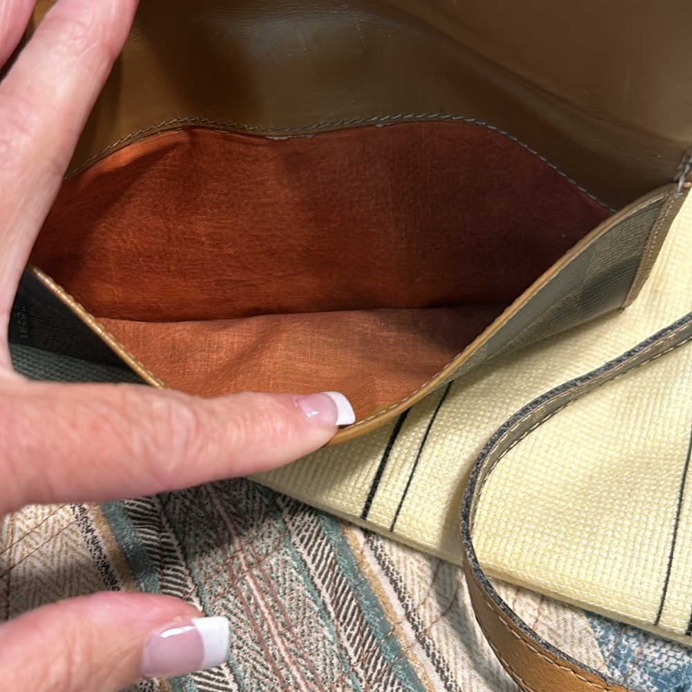 Fendi Iconic FF Logo Brown and Black purse wallet small pouch and dust bag! - Picture 12 of 16